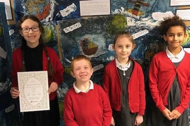 Chester primary school celebrates after receiving arts award