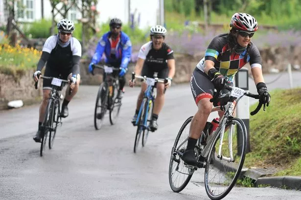 Chester's roads see almost 500 cyclists raise money for charity
